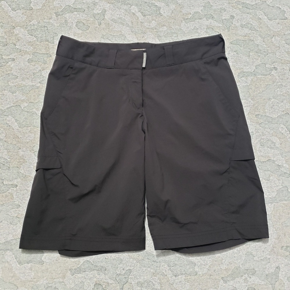 Exofficio Shorts Womens 12 Black Pockets Outdoors Hiking Bermuda